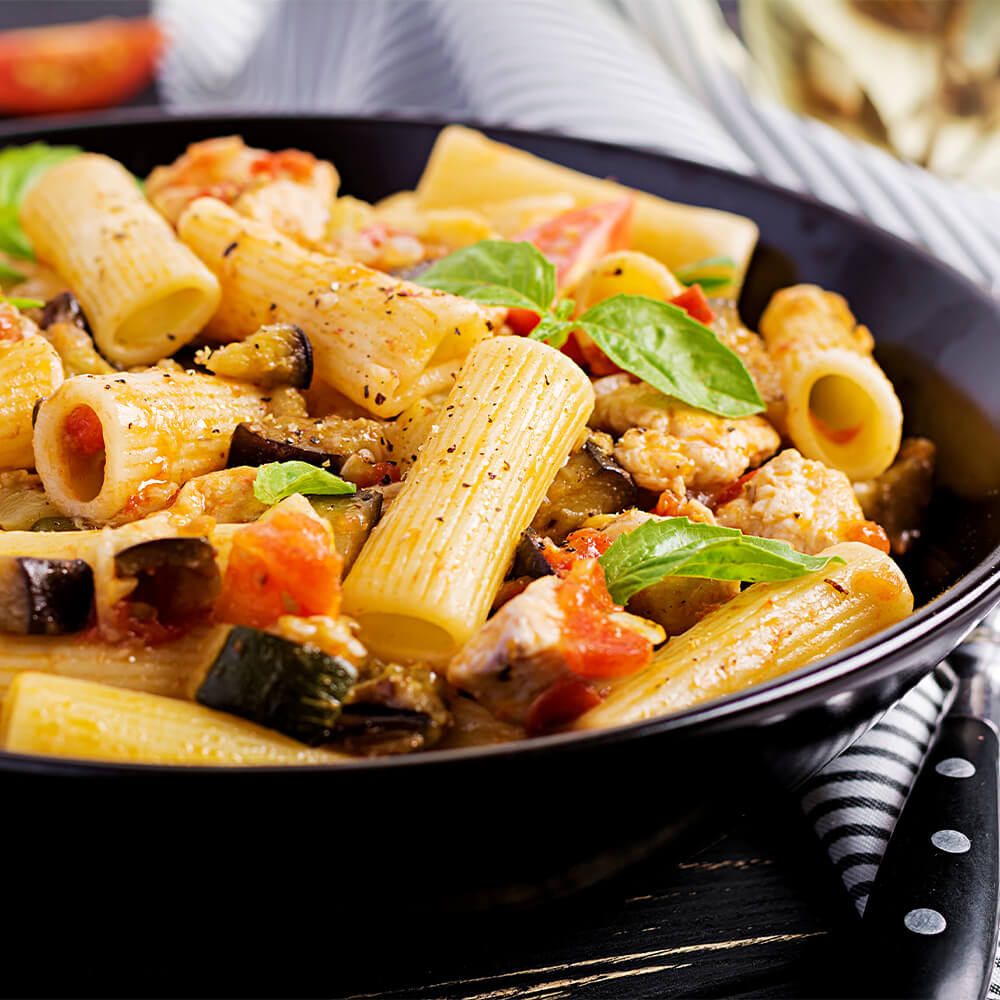 pasta con melanzane