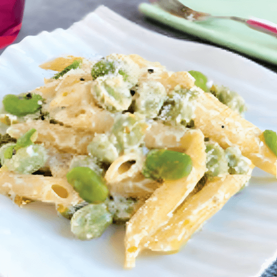 pasta fave e ricotta